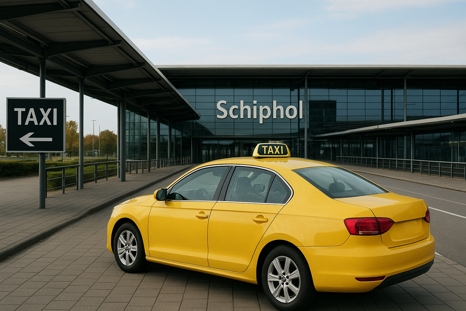 Foto bij Taxi Amsterdam Schiphol met vaste prijs: voordelen en aandachtspunten